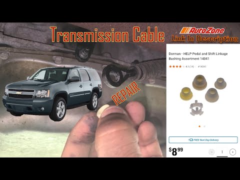 Transmission Shifter Linkage Bushing repair Chevy GMC SUV Silverado repair broken #fix #truck