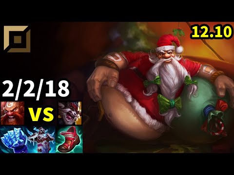 Gragas Top vs Kled - KR Master | Patch 12.10
