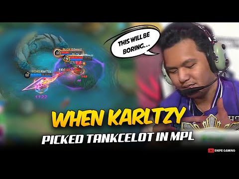 WHEN KARLTZY PICKED TANKCELOT in MPL. . . 😮