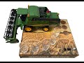Алкогольный наливатор “Комбайн John Deere (Джон Дир)” на 4, 5 или 6 рюмок 5 чарок