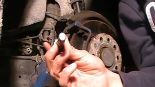 VW MK5 Rear Rotors and Pads Removal and Install