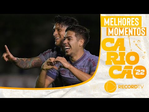 FLUMINENSE 3x0 VOLTA REDONDA - MELHORES MOMENTOS - #CARIOCÃONARECORD