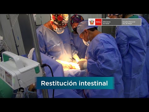 Restitución intestinal - Servicio de Cirugía 3 del Hospital Nacional &quot;Dos de Mayo&quot;, video de YouTube