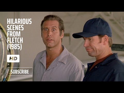 Hilarious Scenes From FLETCH (1985) - Chevy Chase