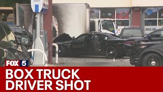 Driver of box truck shot, killed by police | FOX 5 News