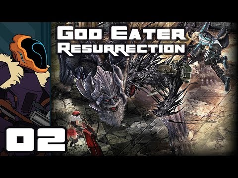 Let's Play God Eater Resurrection - PC Gameplay Part 2 - Bullet Crafting Is Dense!