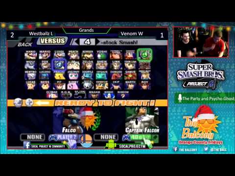 PM @ The Balcony 27- Grand Finals: Westballz (Falco) vs Venom (Captain Falcon)