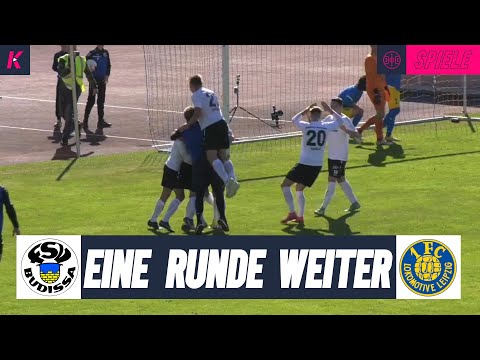 Rote Karte spielt Underdog in die Karten | Budissa Bautzen – Lok Leipzig (3. Runde, Sachsenpokal)