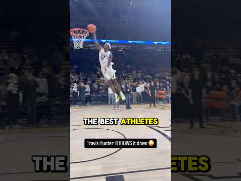 Travis Hunter Proves Football Players Can Hoop In The NBA!