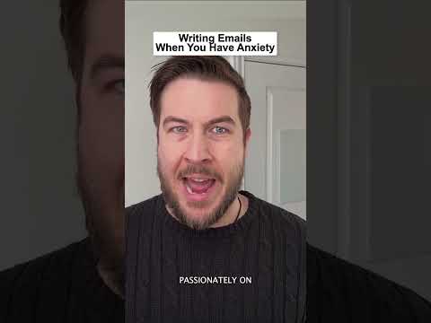 Writing emails when you have anxiety (with @DavidThomasComedy)