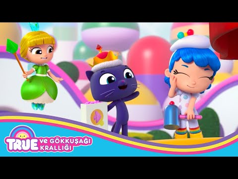 Balıklı Puf Dokunuşu 🐟 True ve Gökkuşağı Krallığı 🌈 Çocuklar için Çizgi Film