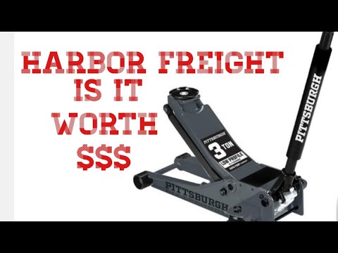 Pittsburgh 3 ton Harbor freight floor jack review