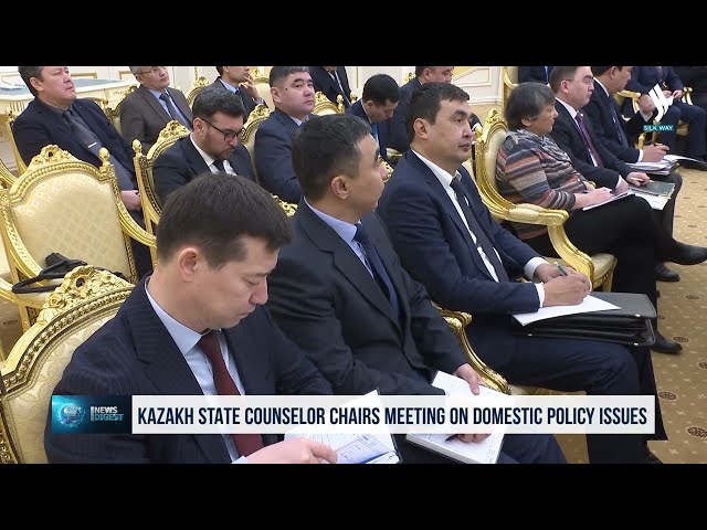Мамкеңешчи Ички саясат маселелери боюнча кеңешме өткөрдү