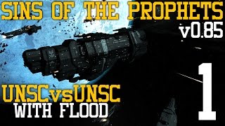 Sins of the Prophets: UNSC vs UNSC with Flood (v0.85) Part 1