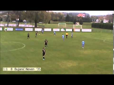 NK Podravina - NK Nedelišće 5:1 / gol Nevena Bujanića za 1:1 (02.11.2013.)