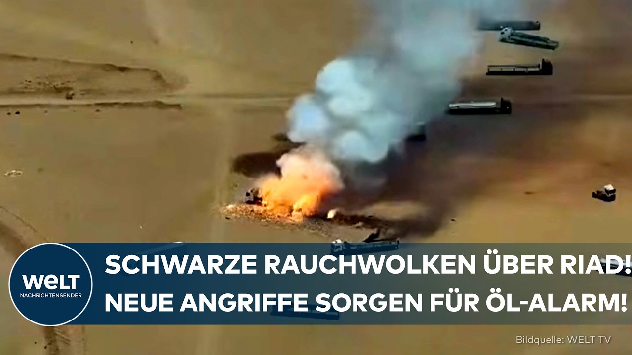 RAUCHWOLKEN ÜBER RIAD: Huthi attackieren Saudi-Arabien! Sorge um weltweite Ölversorgung wächst!