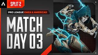 ALGS Year 6 Split 2 Pro League | Match Day 3 | EMEA & Americas | Group B vs C | Apex Legends