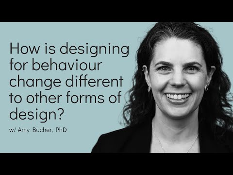 How is designing for behaviour change different to other ... - YouTube