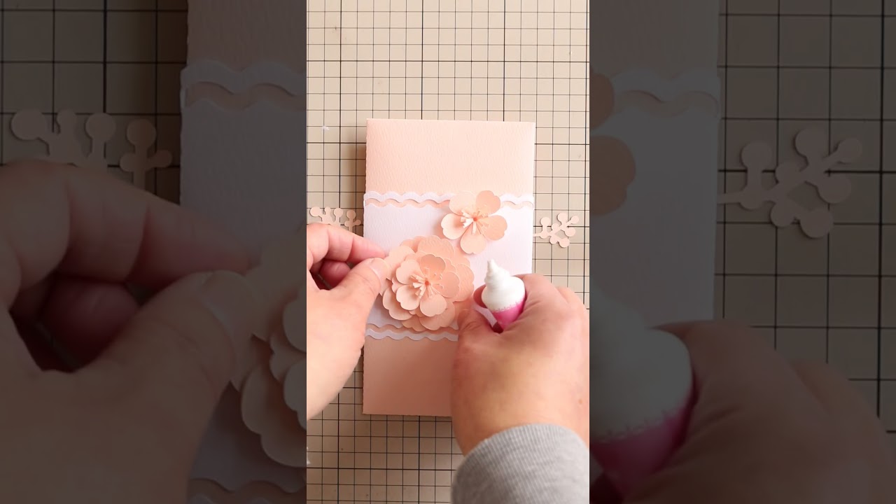 桜のご祝儀袋袋の製作風景　ハピバクラフトで販売中！ #handmade #sakura#ハピバクラフト#ご祝儀袋#ナベチン