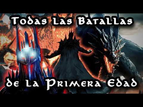 El Señor de los Anillos: Todas las Batallas de la Primera Edad Explicadas (Documental Animado) 4K