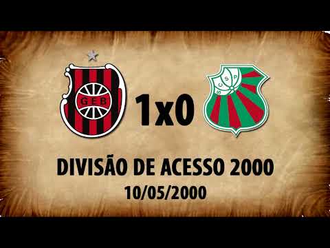 G.E.Brasil 1x0 São Paulo-RG - Divisão de Acesso 2000