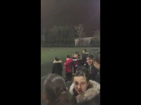 Molenbeek freestyle football and amazing flip at the end!!