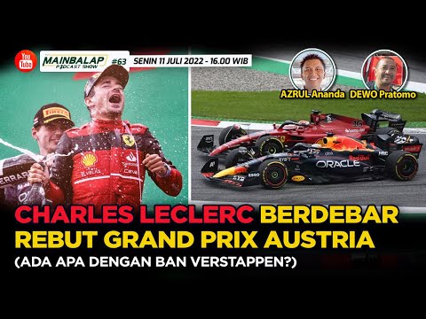 Charles Leclerc Berdebar Rebut Grand Prix Austria