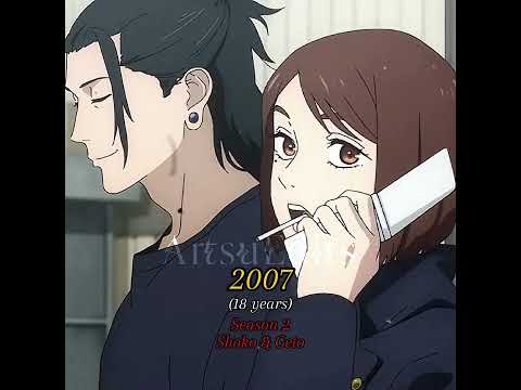 Shoko Leiri Through The Years #anime #jujutsukaisen #shokoieiri