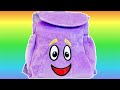 Dora The Explorer Purple Soft Backpack