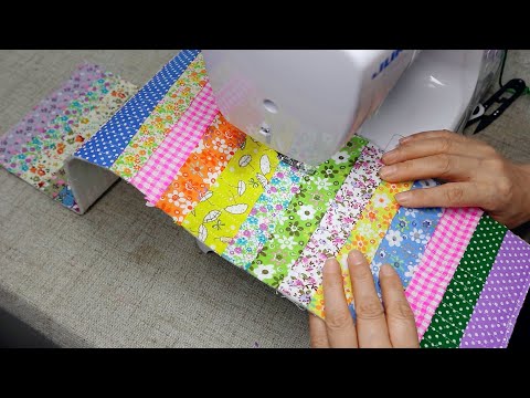 Wie aus Stoffresten ein Korb entsteht | Nähtipps und Tricks