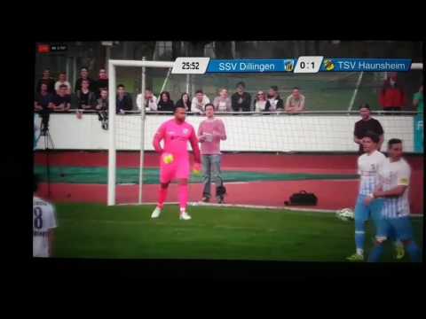 TIM WIESE GEGENTOR 0:1 - SSV Dillingen vs TSV Haunsheim 2017