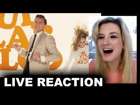Once Upon a Time in Hollywood Teaser Trailer REACTION