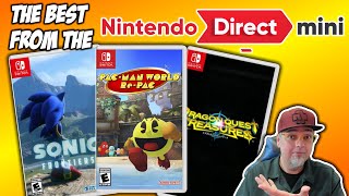 NEW Dragon Quest & SonIc Frontiers Looks GOOD! THE BEST Switch Games From Nintendo Direct Mini 2022!