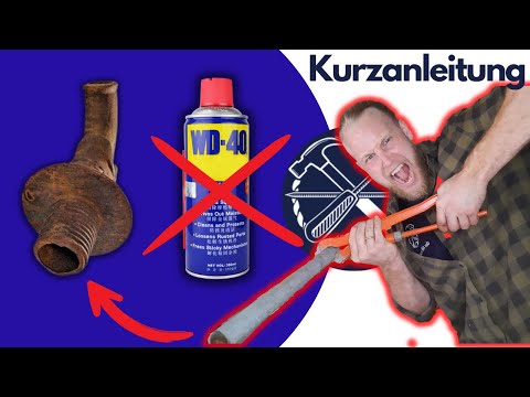 The easiest way to loosen a seized thread