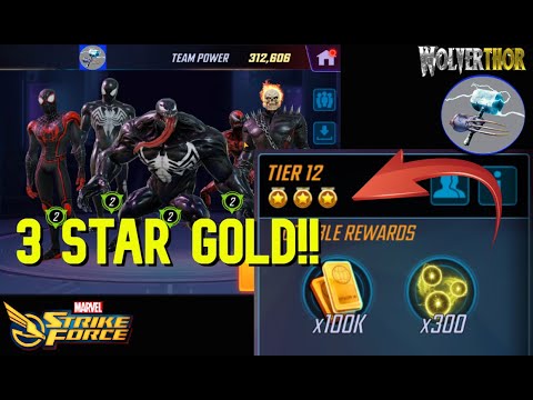 3 Star for that GOLD!! Tier 12 Challenge..