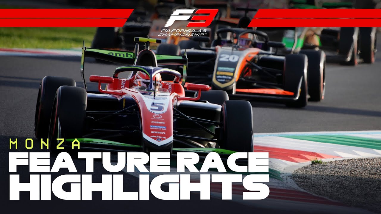 F3 Feature Race Highlights | 2025 Italian Grand Prix
