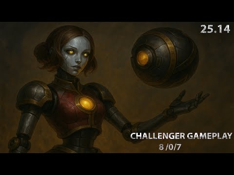Orianna  vs Viktor | Mid Lane | Challenger gameplay Patch 25.14 | Season 15.2