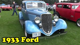1933 Ford 3 Window At The Country View Car Show 2024