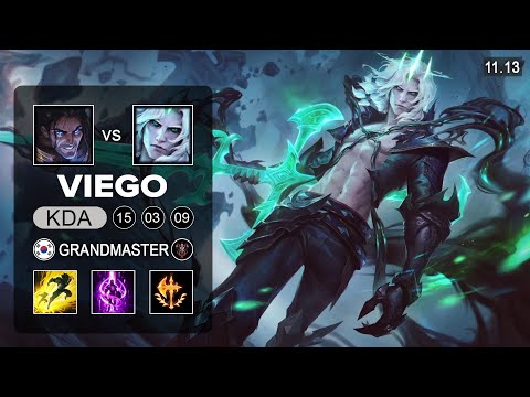 Viego Top vs Sylas - KR Grandmaster Patch 11.13