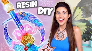Making ANGEL POTION?! Craft Subscription Box for RESIN how to