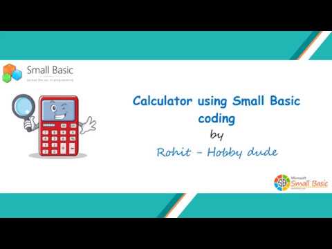 Calculator Using Small Basic Coding