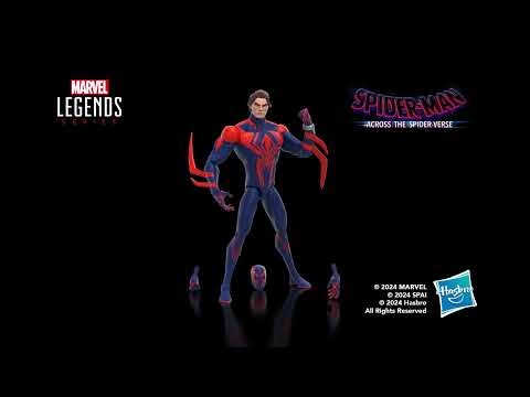 Spider-Man: Across the Spider-Verse Marvel Legends Spider-Man 2099 Action Figure Video