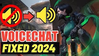 Valorant Voice Chat Bug FIX! (2024)