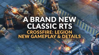 CROSSFIRE: LEGION | Classic RTS Gameplay & Details (Strategy Game 2022)