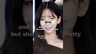 My friend rates aespa members | #aespa #giselle #kpop