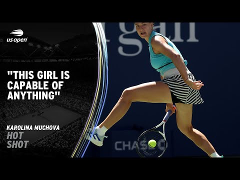 Karolina Muchova's Incredible Tweener | 2023 US Open