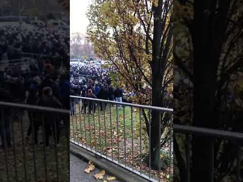 Karlsruher Ultras Randalieren in Stuttgart 24.11.19