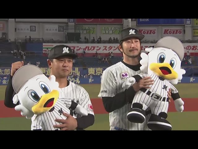 マリーンズ・石川歩投手・田村龍弘選手ヒーローインタビュー 7月10日 千葉ロッテマリーンズ 対 東北楽天ゴールデンイーグルス