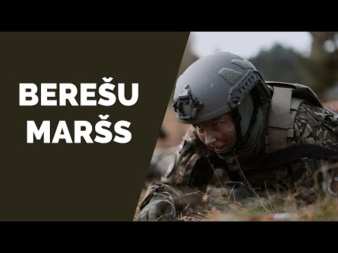 Ādažos norisinās tradicionālais vingrinājums “Berešu maršs”