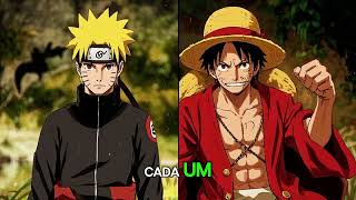 Naruto x Luffy qual é melhor? Suas características!